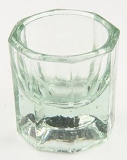Glas-Dappen-Dish für Liquid