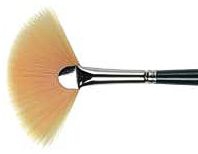 Fächer-Pinsel, Naturhaar