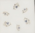 Nail-Art-Sticker, 6 Stueck