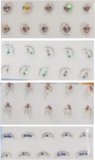 Bindis Set,Serie Gold