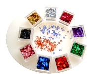 Metallic-Sternchen SET