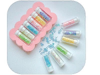 Herzchen-Set  in Pastell